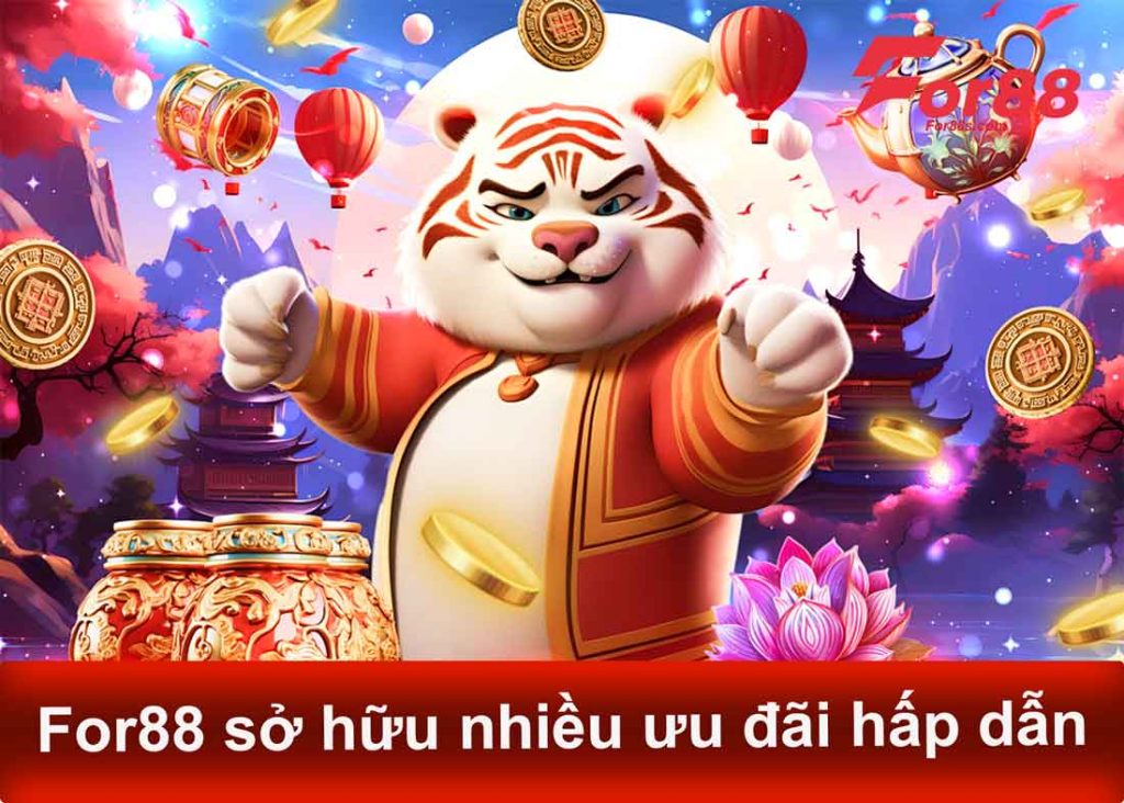 For88 sở hữu nhiều ưu đãi hấp dẫn