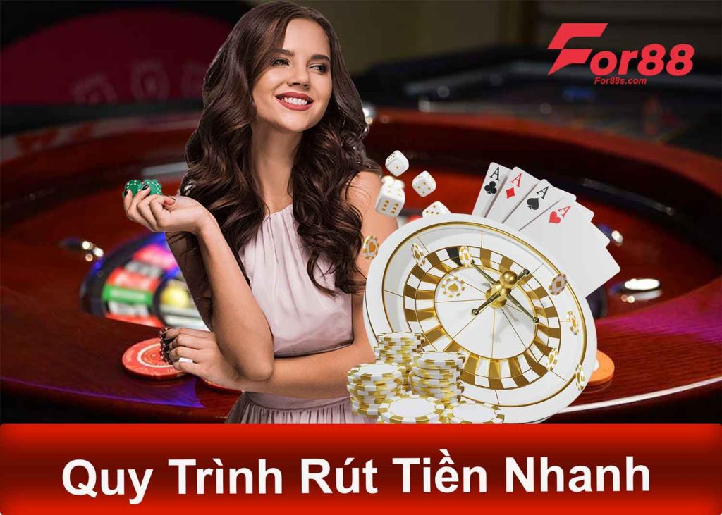 Quy trình rút tiền nhanh